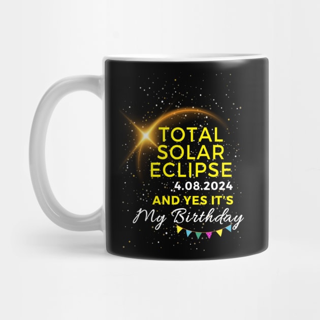 TOTAL SOLAR ECLIPSE APRIL 8, 2024 AND YES IT'S MY BIRTHDAY by Lolane